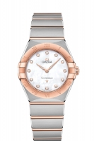 OMEGA Constellation Steel Sedna Gold Diamonds 131.20.28.60.55.001
