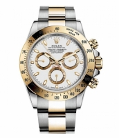 Réplique Rolex Daytona en acier et or blanc cadran 116523 WS