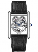 Cartier Tank Louis Cartier Sapphire Skeleton W5310012 Montre Réplique