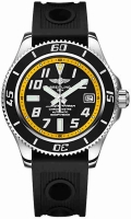 Breitling Superocean 42 Inoxydable acier Diver Pro II noir Montre Réplique