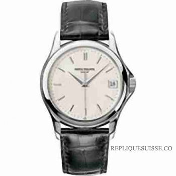 Patek Philippe Calatrava Blanc Or Hommes 5127G Montre Réplique