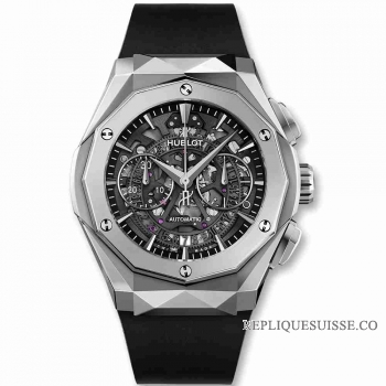 Copie Montre Hublot Classic Fusion Aerofusion Chronographe Orlinski Titane 45mm 525.NX.0170.RX.ORL18