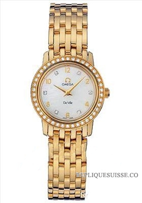 Omega De Ville lady quartz 41757500 Montre Réplique