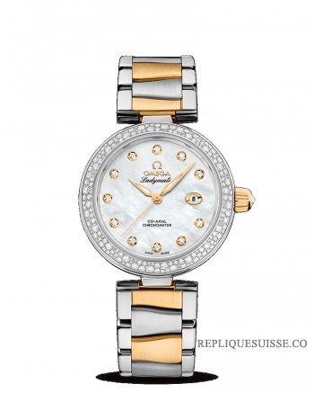 Réplique Omega De Ville Ladymatic Coaxial 34mm 425.25.34.20.55.003