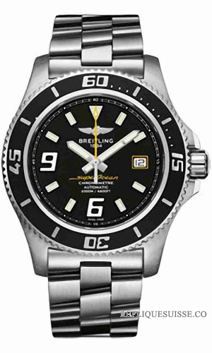 Breitling Superocean 44 acier Bracelet A1739102/BA78 Montre Réplique