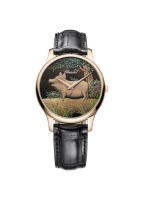 Réplique Chopard L.U.C XP Urushi Year Of The Pig 39.5MM Automatique Rose Gold Limited Edition