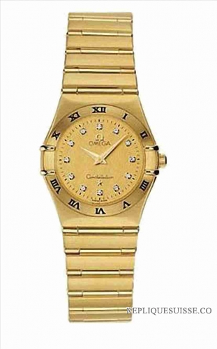 Omega Constellation Dames Small Quartz 1172.15.00 Montre Réplique