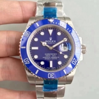 Réplique Rolex Submariner Date bleu Bezel et Dial 116619LB