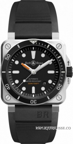 Copie Montre Bell & Ross BR 03-92 Plongeur BR0392-D-BL-ST-SRB