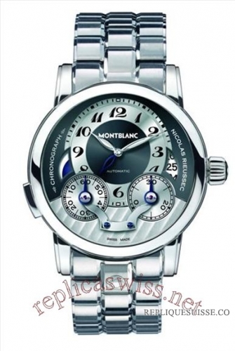 Montblanc Star Nicolas Rieussec Monopusher Chronographe 102336 Montre Réplique