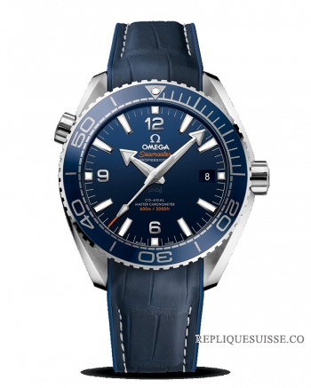 Réplique Omega Seamaster Planet Ocean 600 M mactre coaxial CHRONOMETER 43.5mm 215.33.44.21.03.001