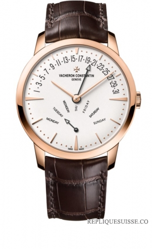 Copie Montre Vacheron Constantin Patrimony retrograde jour-date Reference 4000U/000R-B110