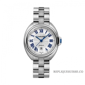 Cle de Cartier Automatique 31mm Midsize montre Réplique WSCL0005