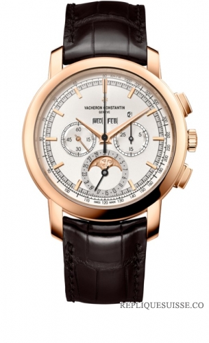 Copie Montre Calendrier perpetuel Vacheron Constantin Traditionnelle chronographe Reference 5000T/000R-B304