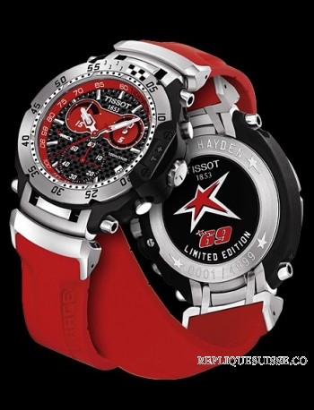 Tissot T-Race Nicky Hayden T027.417.17.201.04 Hommes Montre Réplique