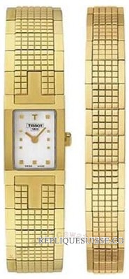 Tissot T-Trend T-Minisquare Dames T04.5.185.31 Montre Réplique