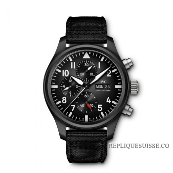 Réplique IWC Pilot\'s Chronographe Top Gun IW389101