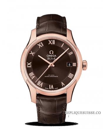 Réplique Omega De Ville Hour Vision Chronometre mactre coaxial 41mm 433.53.41.21.13.001