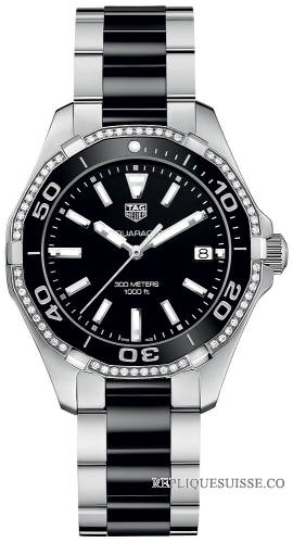 Copie Montre Tag Heuer Aquaracer Mesdames WAY131G.BA0913