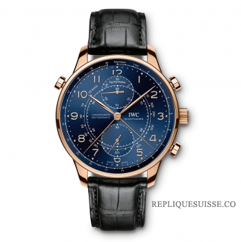 IWC Portugieser Chronographe Rattrapante Edition \"Boutique Milano\" IW371215 Montre Réplique