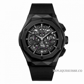 Copie Montre Hublot Classic Fusion Aerofusion Chronographe Orlinski Tout Noir 45mm 525.CI.0119.RX.ORL18