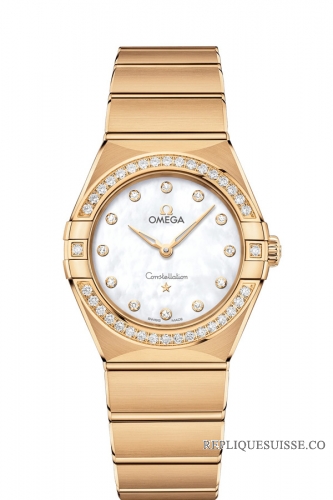 OMEGA Constellation Or jaune Diamants 131.55.28.60.55.002