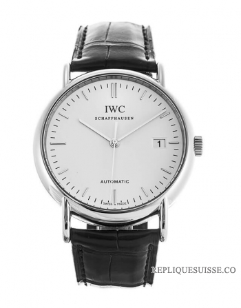 IWC Portofino automatique en acier noir pour homme IW353301