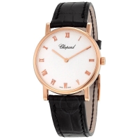 Chopard Classic 18K Or rose montres pour dames 163154-5001BLK