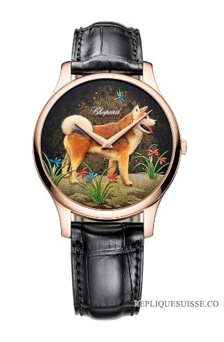 Copie Montre Chopard L.U.C XP Urushi Or Rose 18 Carats Edition Limitee 161902-5067