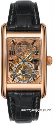 Audemars Piguet Edward Piguet Tourbillon Skeleton hommes 25947OR.OO.D002CR.01 Montre Réplique