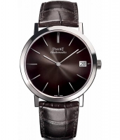 Piaget Altiplano Cadran Gris Automatique Cuir Alligator Homme G0A42050 Montres Copie