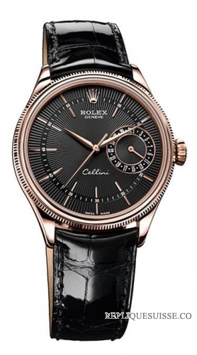 Rolex Cellini Date Everose Or 50515 bkbk Montre Réplique