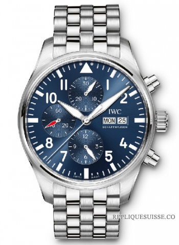 Copie Montre IWC Pilote Le Petit Prince Automatique Chronographe Homme IW377717