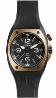 Bell & Ross BR 02-92 rose Or&CARBON des hommes Montre Réplique