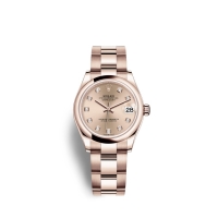 Rolex Datejust 31 or Everose 18 ct M278245-0029 couleur Ros