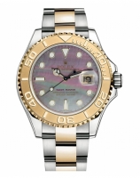 Rolex Yacht-Master Acier inoxydable et Or jaune Dark mother of pearl cadran 16623 DKMOP