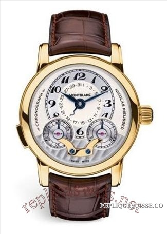 Montblanc Star Nicolas Rieussec Monopusher Chronographe 102335 Montre Réplique