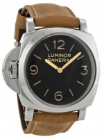 Panerai Luminor 1950 Left-heted 3 Days Acciaio Noir Dial hommes Montre Réplique