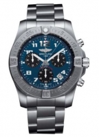 Copie Montre Breitling Hommes Chronospace Evo B60 Titanium Bleu CadranWatch EB601010/C945/152E