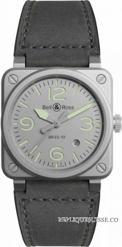 Copie Montre Bell & Ross BR 03-92 Horolum Edition Limitee BR0392-GR-ST-SCA