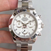 Réplique Cadran Rolex Daytona en acier blanc 116520