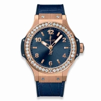 Copie Montre Hublot Big Bang Or Diamants Bleus 38mm 361.PX.7180.LR.1204