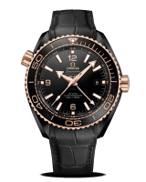 Réplique Omega Seamaster Planet Ocean 600 M mactre coaxial CHRONOMETER GMT 45.5mm 215.63.46.22.01.001