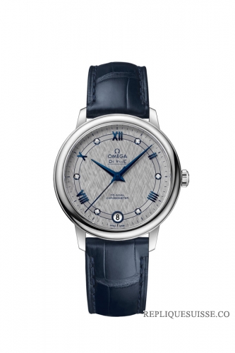 du chronometre en acier OMEGA De Ville 424.13.33.20.56.002