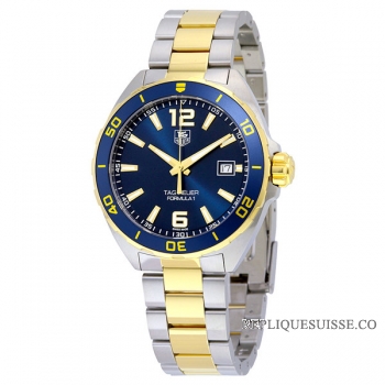 TAG Heuer Réplique Formula 1 Bleu marin Dial Two-tone WAZ1120.BB0879