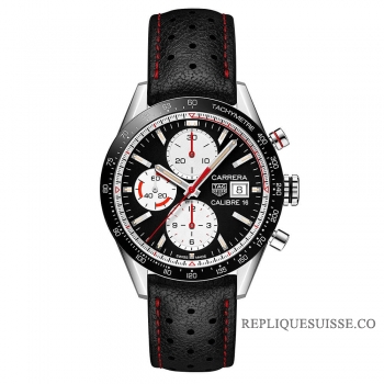 Copie Montre TAG Heuer Carrera Calibre 16 Chronographe Automatique Vintage CV201AP.FC6429