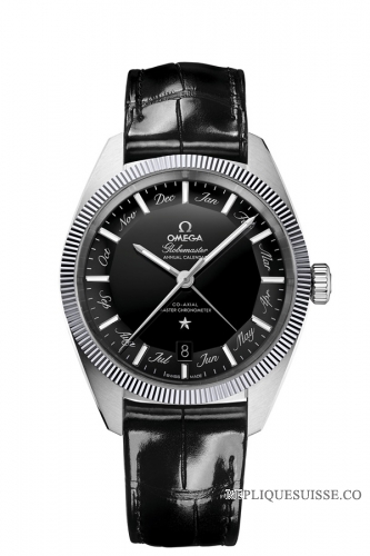 le calendrier annuel OMEGA Constellation Steel 130.33.41.22.01.001