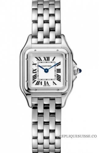 Cartier Panthere De Argent Cadran Femmes En Acier Inoxydable WSPN0006 Montres Copie