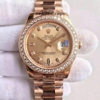 Réplique Rolex Day Date II President Pink or Champagne cadran 218235 CHDP 218235 CHDP