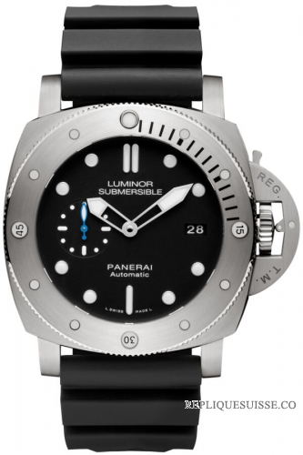 Copie Montre Panerai Luminor Submersible 1950 3 Jours Automatique Titanio 47mm PAM01305